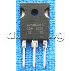 IGBT-N chan,UFS-ser.,600V,240A(25°C)/160A(100°C),750/375W,Tf=51nS(150°C),TO-247/274A , AUPS4067D1-B