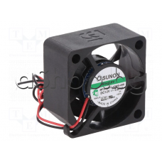 Микро вентилатор ,30x30x15mm,12VDC,0.65A ,0.87W,10.14m3/h,9500rpm, 27dBA,Sunon MF30151V1-1000U-A99