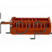 Ключ 10(9+1) такта за фурна на готварска печка 16A/250VAC,18-извода x 6.35мм,Crown 6C3MA,Finlux FLSM-6000A,NEO