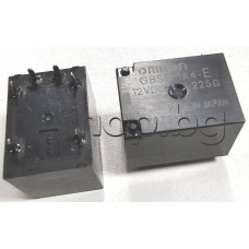 Реле електромагнинто ,G8SE-серия 12VDC/225om,12VDC/20A,до 60A имп.мощ.SPST,1-КГ(НО/НЗ ),6-извода,22x16xH16mm,Omron G8SE-1A4-E 12VDC