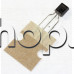 Thyristor, 400V, 0.8/0.5A, Igt=0.2mA, Ih=5mA, high gate sensivity,TO-92 ,STMicroelectronics  P0102DA 5AL3