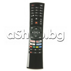 ДУ за телевизор R/C 4390P с меню Netflix,Youtube,Prime video,Faforit,Home и ТХТ за  LCD-smart телевизор,Telefunken ,NEO ,Hitachi,Crown,Finlux ,Vestel HY-1638