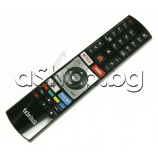 ДУ за телевизор R/C 4318P с меню Netflix,Youtube,Prime video,Faforit,Home и ТХТ за  LCD-smart телевизор,Telefunken ,NEO ,Hitachi,Crown,Finlux ,Vestel HY-1638