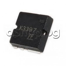 MOS-N-FET ,30V,70A,40W,<4mOm(35A),125W with Z-diode,60nS,SC-97 ,Toshiba 2SK3397 ,code: K3397
