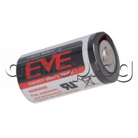 Литиева батерия-1/2AA,3.6V/1200mAh,d14.5x25.4mm, с пъпка ,EVE EVE ER14250 S/STD