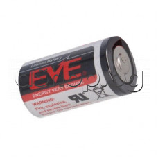 Литиева батерия-1/2AA,3.6V/1200mAh,d14.5x25.4mm, с пъпка ,EVE EVE ER14250 S/STD