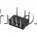 IC , Switch,85-264VAC/10W,230VAC/Current Mode Control PWM Regulator ,7/8-DIP,SanKen STR-A6052M ,code:A6052M