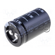 820uF/250V,Електролитен кондензатор радиален тип-LS(M) ,d35x30mm,-40...+85°C,Snap In,Nichicon LLS2E821MELC