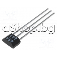 Датчик на хол с 3-изв., -23.5..39mT, 3.8-30VDC,-40...+150°C,20mA, bipolar ,SP-92/Spak ,Honeywell SS449A