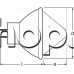 Халогенна крушка с рефлектор 15V/150W, цокъл  GZ6.35, за светлинни ефекти , Osram 6243FO