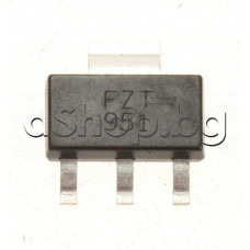 Si-N ,Lo-sat,100/60V,6A,3W, >120MHz,SOT-223 ,Zetex FZT951