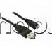 Свързващ USB кабел A-type to Micro USB B-type, 0.5m за цифров фотоапарат, SONY DSC-HX50, ILCE-7M3 Alpha 7 III