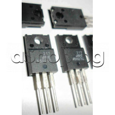 IC, Adjustable voltage regulator +1.2...37V,>1.5A,TO-220F ,JRC NJM317F ,code: 317