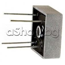 Gl-Br,1000V,35.0A,4-square,29x29x11mm,с изводи 4 x d0.8xL21mm ,MB35W ,SM Technology KBPC3510W