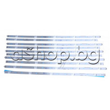 Светодиодни ленти (алтернативни)  к-т 10бр. за подсветка на LCD 705TLB5533LBM05X телевизор,LG,Philips 55PUS7334/12(FZ1A)
