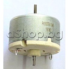 Водещ мотор DC12V/6.0om(d32x20/24mm) за колело на прахосмукачка робот с ос d2x10мм ,RK500TB-13480 Micro DC Motor