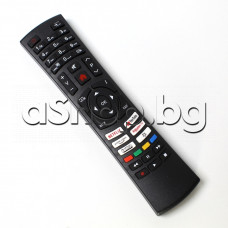 ДУ R/C 43160 за Smart телевизор с меню + TXT, Netflix ,Youtube ,Toshiba ,Finlux,Crown ,Vestel, Hitachi ,JVC ,Telefunken