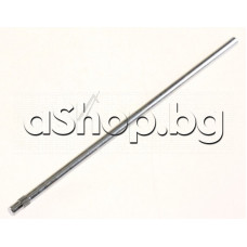 Метален щифт-вал d3.8x132mm  от пантата за лка-вратата 112mm на сушилня ,AEG T8DEG48S