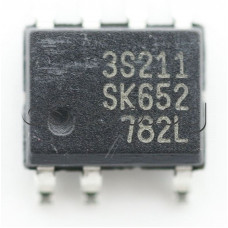 IC,Current Resonant SMPS, Half-Bridge Resonance,67kHz , High Efficiency & Low Noise,7/8-SOP,SSC3S211 SanKen,code:3S211