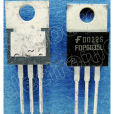 D-MOS-N-FET ,S-L,30V,58A,75W,<11mOm(20A),Fast switching 17nS ,TO-220 ,Fairchild  FDP6035L
