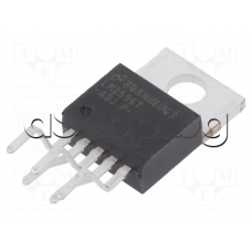 Positive Adjustable Switching Voltage Regulator,Vout 1.2-37V, 3.A/5V,5% Step,Vin 4.5-40V,150kHz ,TO-220/5 ,Texas Instruments LM2596T-ADJ