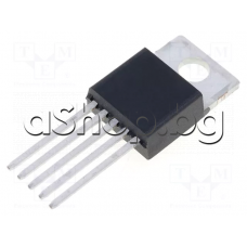 Positive Adjustable Switching Voltage Regulator,Vout 1.2-37V, 3.A/5V,5% Step,Vin 4.5-40V,150kHz ,TO-220/5 ,Taejin Technology LM2596T-ADJ-TT