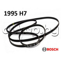 Плосък ремък V-образен  00650499 с 7-ребра за сушилня,11x3mm,1995PH Hutchinson ,AEG,Electrolux,Ariston,Whirlpool,Bosch ,Bauknecht ,Brandt ,Siemens