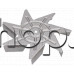 Перка на мотора (метална) d160xH18 mm.,за ос d6mm-скосена от фурна,Smeg ,AEG, Electrolux EOB-3450AOX,Bosch ,Siemens ,Fimar