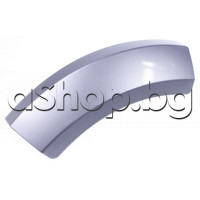 Дръжка 220x70mm  за люка сива на сушилня, Bosch WTS-86514BY/17,WTW86561BY/12 ,Siemens