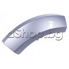 Дръжка 220x70mm  за люка сива на сушилня, Bosch WTS-86514BY/17,WTW86561BY/12 ,Siemens