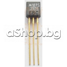 Si-P,Uni,40V,0.1A,0.5W,>180MHz,B>100,TO-92,MPS3906 Philips