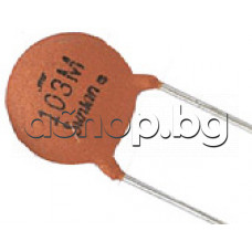 8.2pF 63v кондензатор керамичен тип паричка d5.5mm,rast-2.54mm Suntan 004ST1H8R2DSBN2541R
