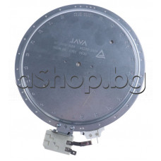 Голяма плоча d180мм ,230VAC/1800W Java за стъклокерамичен плот,LG, Lino PVL TC4 V/10653114(5400391939)