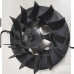 Турбина d135xH48mm ,с отвор d5mm за вентилаторна печка за баня ,Tesy HL-243 VB W,20210001