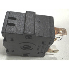 Ротационен ключ 3(2+0)-тактов 16A/250VAC,TX1-Series ,3-извода x 6.35mm за конвектор ,Tesy CN-207ZF