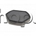 Въздушен  филтър 123x168x30mmз а мотора на прахосмукачка , Bosch  BGS21POW2/01 ,Siemens