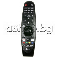 ДУ за smart  LCD телевизор с меню,Netflix,Prime video,Movies ,Smart button,TXT,LG Smart TV 43UK6950PLB