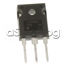 Power MOS-N-FET,560V,11/20A,250W,0.27Om(10A),21-76nS,TO-247 ,Vishay SiHG20N50C ,code: G20N50C