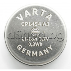 Li-ion батерия-акумулатор 3.7V/85mAh/0.3Wh(d14x5.4mm) Varta 63145-101-501/CP1454 A3  за безжични слушалки,Samsung Gear IconX 2018
