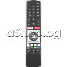 ДУ за телевизор с меню и ТХТ,Netflix ,Youtube,Favorit за smart  LCD телевизор,Telefunken XF32G519D, XF39G511,Hitachi,Crown,Finlux ,Vestel