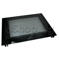 Външно стъкло за врата на фурна за вграждане ,Whirlpool OASKC8V1BLG/859991570940,Ariston,Indesit