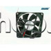 Вентилатор с плъзгащ лагер 80x80xH25mm,18VDC,0.1A ,8 CFM,0,07А от индукционен котлон,TKFAN DA8025M18S Midea