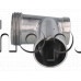 Метален корпус-тяло за шнека  на месомелачка ,Gorenje LW6135G3/MG1800SJW (513714/00)