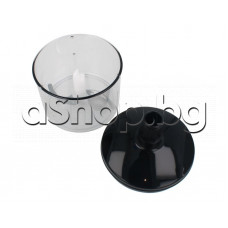 Кана к-т с нож и капак за чопър на блендер ,Bosch MS6CM6120/01 Ergomixx style,Siemens