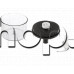 Кана к-т с нож и капак d118xH96/150mm за чопър на блендер ,Bosch MS6CM6120/01 Ergomixx style,Siemens