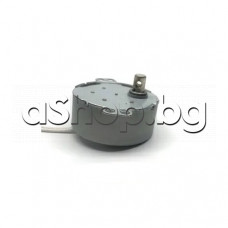 Мотор за ваничката на ледогенератор,220-240VAC,50/60Hz,CW/CCW ,4/4.8rpm,4W, ос d7x9.5mm метална-с отвор ,Ningbo 49TYJ