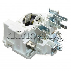 Пусково реле QP3-15/C YJ к-т с термозащита за компресор на хладилник,1/6HP ,7-извода ,7JX QP3-15/C 1/6HP