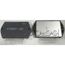 IC,2xNF-E,±..V,2x>60W,THD=0.08%,(±....V/4-8om),15-SIL,Sanyo / PMC STK407-120  for SONY
