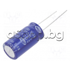 100uF/200V,Кондензатор електролитен радиален,type: SD ,d12.5x25mm,-25..+85°C ,Samwha SD2D107M12025BB