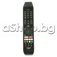 ДУ RC-43141 (30100945) за телевизор с меню Netflix.Youtube и ТХТ за  LCD телевизор,17MB211S Chassis ,Hitachi 43HK5000(10122081),Vestel